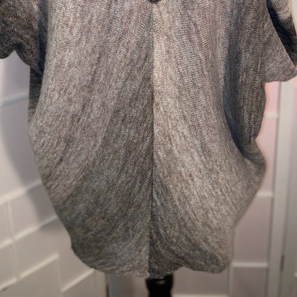 Forever 21 Dolman Sleeve Cocoon Gray Kimono - Picture 5 of 8